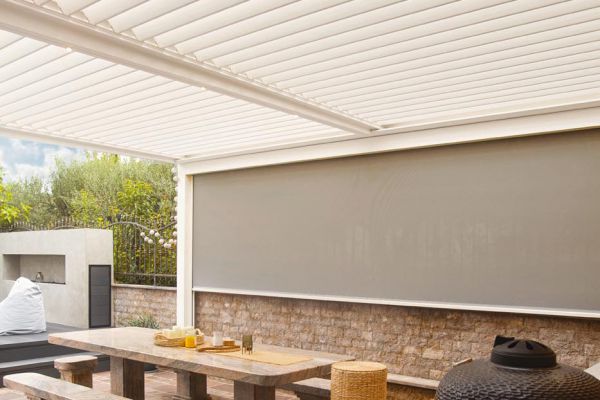 ZIP roloji Misteral v beli barvi